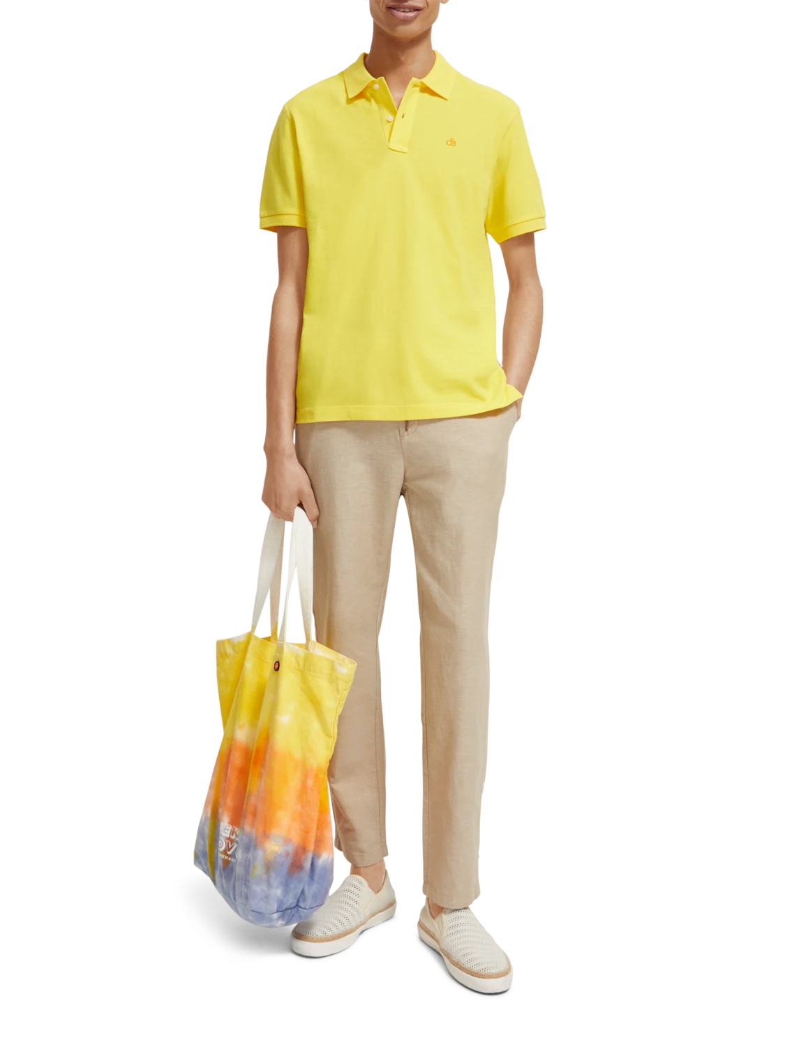 Scotch & Soda Warren Straight Leg Linen-Blended Jogger 4 Scotch & Soda Warren Straight Leg Linen-Blended Jogger - Image 2