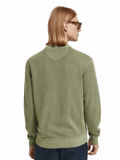 Scotch & Soda Crew Neck Sweatshirt -Scotch & Soda 175237 0115 MDL BCK 8d470998 0007 414e 8e07 0be4bbd6f573