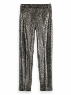 Scotch & Soda Lowry Mid Rise Slim Pant In Mixed Sequins 17 Scotch & Soda Lowry Mid Rise Slim Pant In Mixed Sequins -Scotch & Soda 175339 0008 BCK dc7a21a9 d530 4b8c a2fd bb6862a1752b