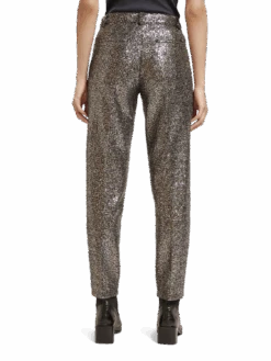 Scotch & Soda Lowry Mid Rise Slim Pant In Mixed Sequins 13 Scotch & Soda Lowry Mid Rise Slim Pant In Mixed Sequins -Scotch & Soda 175339 0008 FIT BCK 1 25f01185 b154 4652 ad7d 5639de6a3345