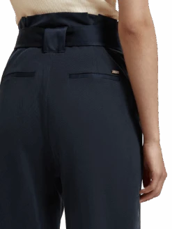 Scotch & Soda Daisy High Rise Straight Leg Paper Bag Pant 17 Scotch & Soda Daisy High Rise Straight Leg Paper Bag Pant -Scotch & Soda 175348 0002 FIT DTL1 dbef36e1 ab76 4828 ba52 148ea91ecebb