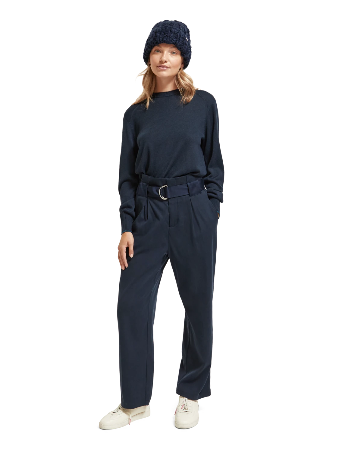 Scotch & Soda Daisy High Rise Straight Leg Paper Bag Pant 4 Scotch & Soda Daisy High Rise Straight Leg Paper Bag Pant - Image 2