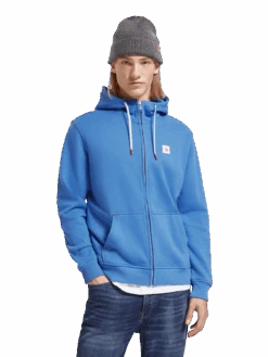 Scotch & Soda Essential Badge Logo Zip Up Hoodie -Scotch & Soda 175352 6186 MDL CRP 9e4adbbb 551b 40b2 9300 4142ac755f6e