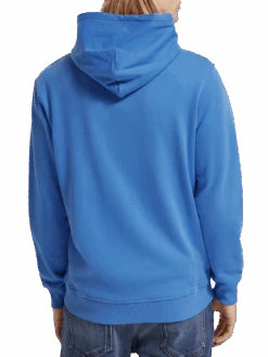 Scotch & Soda Essential Badge Logo Zip Up Hoodie -Scotch & Soda 175352 6186 NHD BCK 9c3256a7 de3a 42ee bb60 16959f02bf31