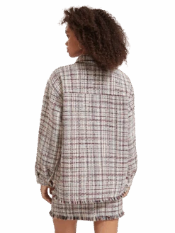 Scotch & Soda Glitter Tweed Shirt Jacket 15 Scotch & Soda Glitter Tweed Shirt Jacket -Scotch & Soda 175356 6841 MDL BCK d8d3966f 4eb6 43a7 9c0f be0827776a7d