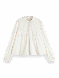 Scotch & Soda Pintuck Yoke Top 11 Scotch & Soda Pintuck Yoke Top -Scotch & Soda 175376 6643 FNT 5250970e 3558 412c bc38 4f75f86ad53e