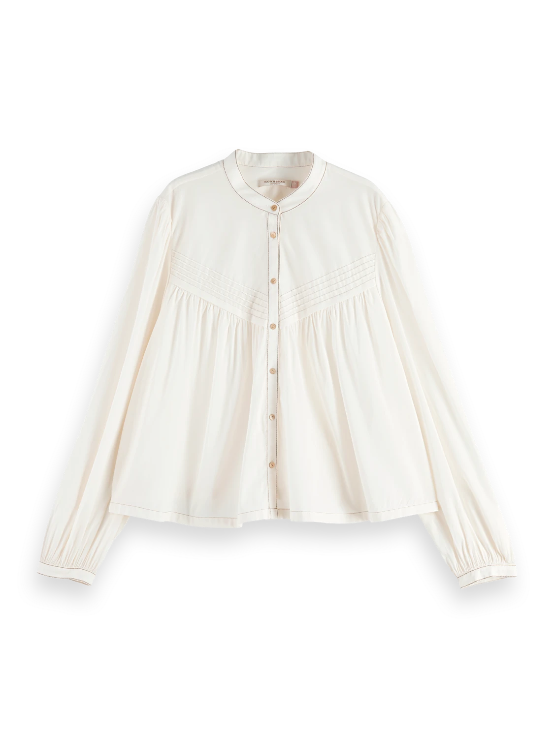 Scotch & Soda Pintuck Yoke Top 5 Scotch & Soda Pintuck Yoke Top - Image 4