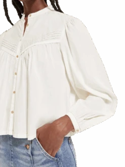 Scotch & Soda Pintuck Yoke Top 10 Scotch & Soda Pintuck Yoke Top -Scotch & Soda 175376 6643 MDL DTL1 a04138d1 ad8d 4ffb a638 246997b46efb