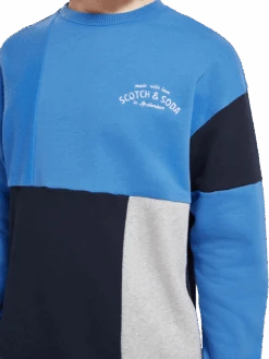 Scotch & Soda Colorblock Sweatshirt 31 Scotch & Soda Colorblock Sweatshirt -Scotch & Soda 175381 6186 MDL DTL2 562ce379 6e24 45ff bbbd 775055603d8f