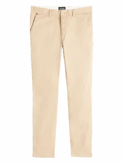 Scotch & Soda Essential Stuart Organic Cotton Stretch Twill Chino