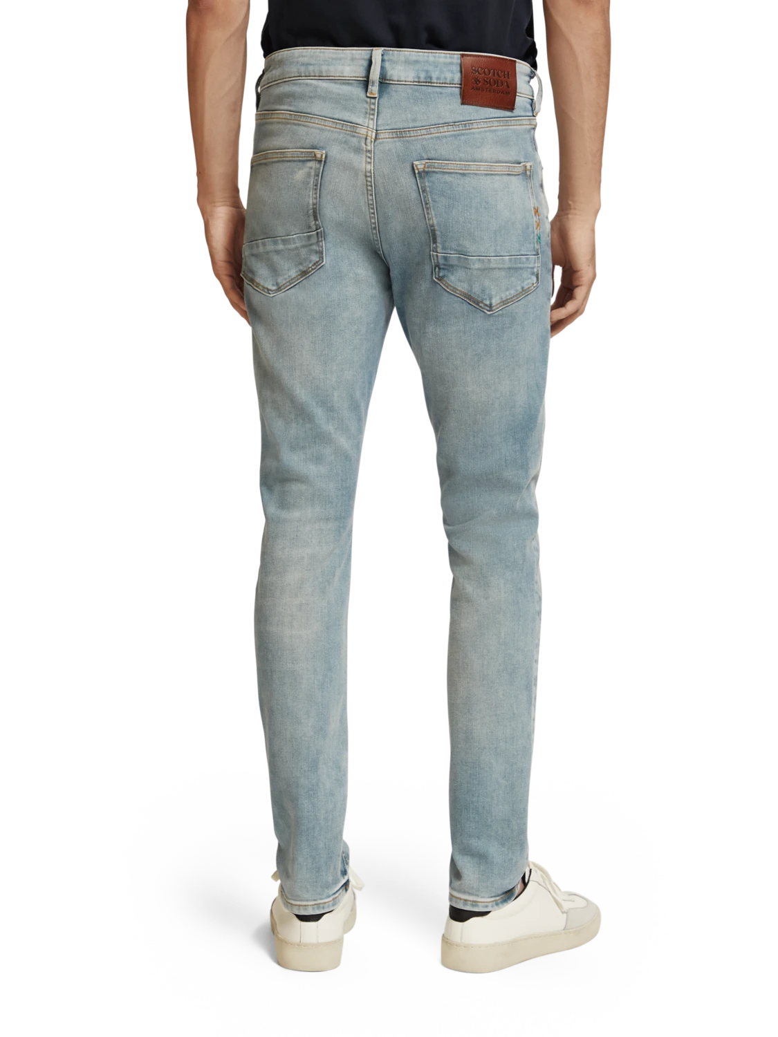 Scotch & Soda Skim Skinny Fit Jeans | River Deep 4 Scotch & Soda Skim Skinny Fit Jeans | River Deep - Image 2
