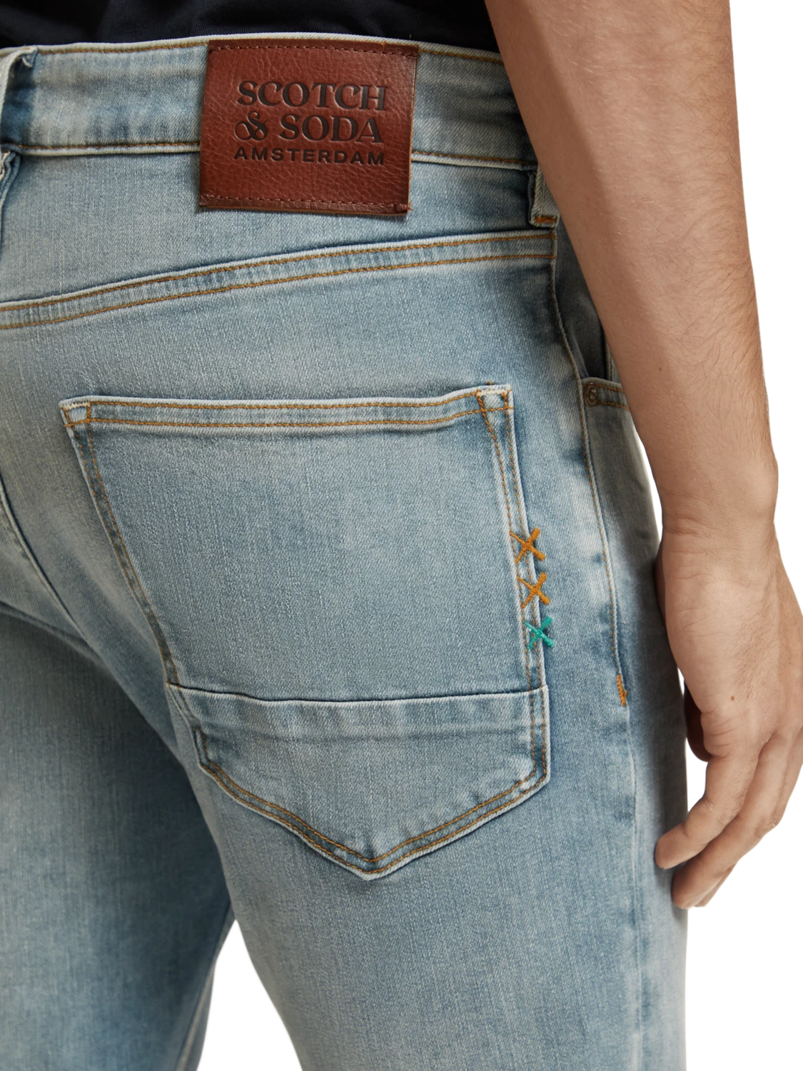 Scotch & Soda Skim Skinny Fit Jeans | River Deep 5 Scotch & Soda Skim Skinny Fit Jeans | River Deep - Image 3