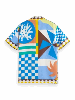 Scotch & Soda Collage Panel Printed Shirt -Scotch & Soda 175508 6960 BCK bc6f373a 7d15 4a03 a499 1f74a5f4fb13