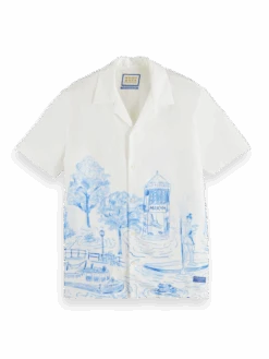 Scotch & Soda Boat Printed Shirt 12 Scotch & Soda Boat Printed Shirt -Scotch & Soda 175509 6954 FNT 1800541c 04f7 4fce 82da c9b1d0951a75