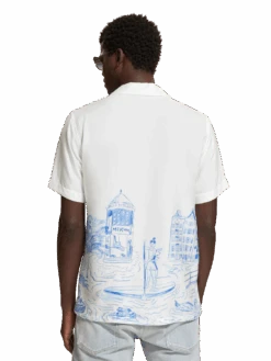 Scotch & Soda Boat Printed Shirt 15 Scotch & Soda Boat Printed Shirt -Scotch & Soda 175509 6954 MDL BCK 47d18c84 acaf 4333 a941 ceb778a2bf22