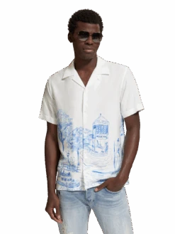 Scotch & Soda Boat Printed Shirt