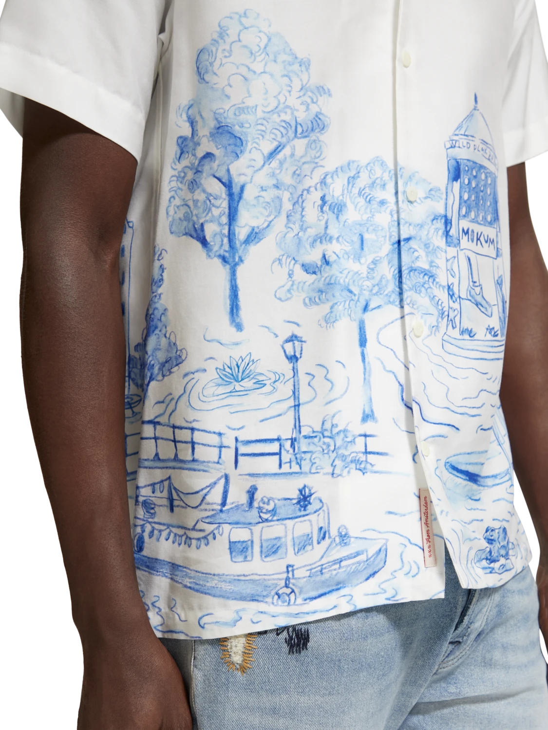 Scotch & Soda Boat Printed Shirt 9 Scotch & Soda Boat Printed Shirt - Image 7
