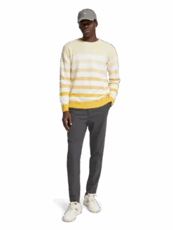 Scotch & Soda Striped Relaxed Pullover