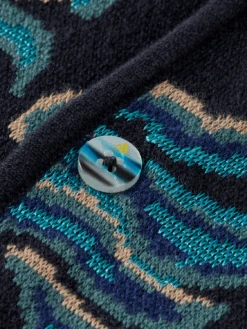 Scotch & Soda Jacquard Knit Short Sleeve Shirt -Scotch & Soda 175525 6865 DTL6 8bc57a07 7f1b 412e abad d1ce344749b7