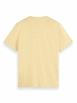 Scotch & Soda Melange Crew Neck T-Shirt -Scotch & Soda 175562 6996 BCK 039d3b11 71bb 4a61 8ec8 60d9f9ec8dad