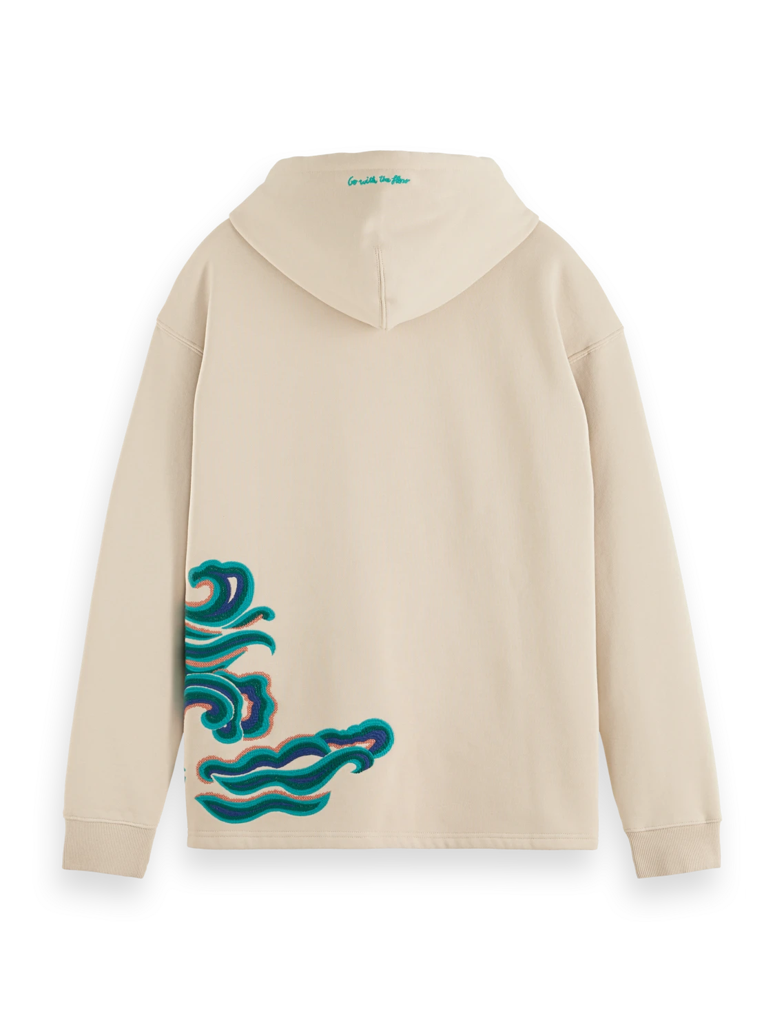 Scotch & Soda Embroidered Wave Hoodie 8 Scotch & Soda Embroidered Wave Hoodie - Image 6