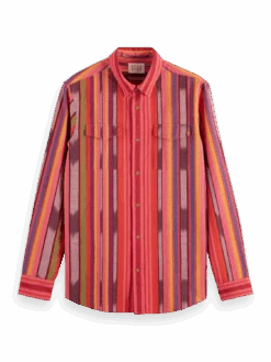 Scotch & Soda Space Dye Stripe Shirt -Scotch & Soda 175711 7213 FNT 4a84b991 718b 43e3 bfaa 4a5d9a5e58f5