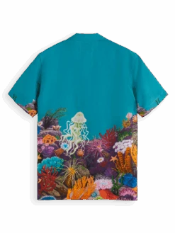 Scotch & Soda Seanery Printed Shirt -Scotch & Soda 175718 7195 BCK ee258423 1550 42cd a7b3 73c07b766c21