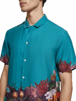 Scotch & Soda Seanery Printed Shirt -Scotch & Soda 175718 7195 MDL DTL1 956414c4 f9f8 402c a12b a504a52475a6