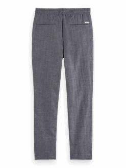 Scotch & Soda Warren Straight Fit Herringbone Jogger 9 Scotch & Soda Warren Straight Fit Herringbone Jogger -Scotch & Soda 175739 7223 BCK cfeda3a6 2437 4709 8486 633b9695f01c