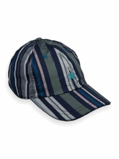 Scotch & Soda Woven Twill Striped Cap