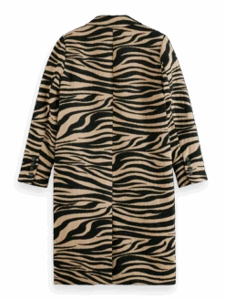 Scotch & Soda Tiger Jacquard Coat 13 Scotch & Soda Tiger Jacquard Coat -Scotch & Soda 176246 6432 BCK 9eeb3f0c 7a78 4df9 bd75 b22224736b38