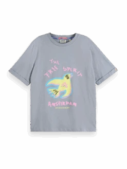 Scotch & Soda Free Spirit Printed T-Shirt -Scotch & Soda 176286 6858 FNT 9a894eb6 9bc5 4c37 86ee fb7e063b7da5