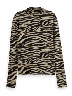 Scotch & Soda All Over Printed Long Sleeved T-Shirt 12 Scotch & Soda All Over Printed Long Sleeved T-Shirt -Scotch & Soda 176293 1141 FNT 2c98a889 ac73 419f 89fd 78084bba596d