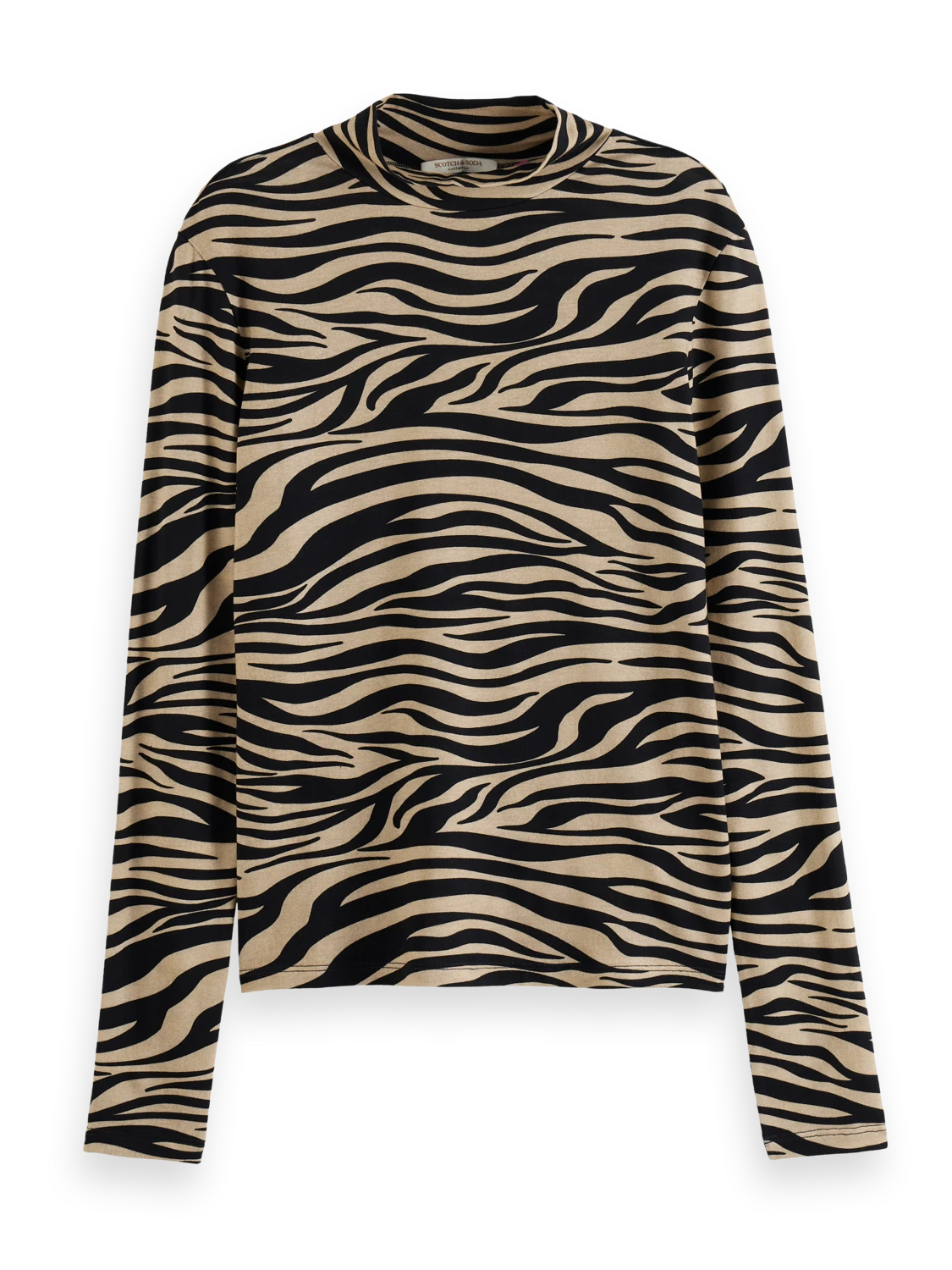 Scotch & Soda All Over Printed Long Sleeved T-Shirt 6 Scotch & Soda All Over Printed Long Sleeved T-Shirt - Image 4