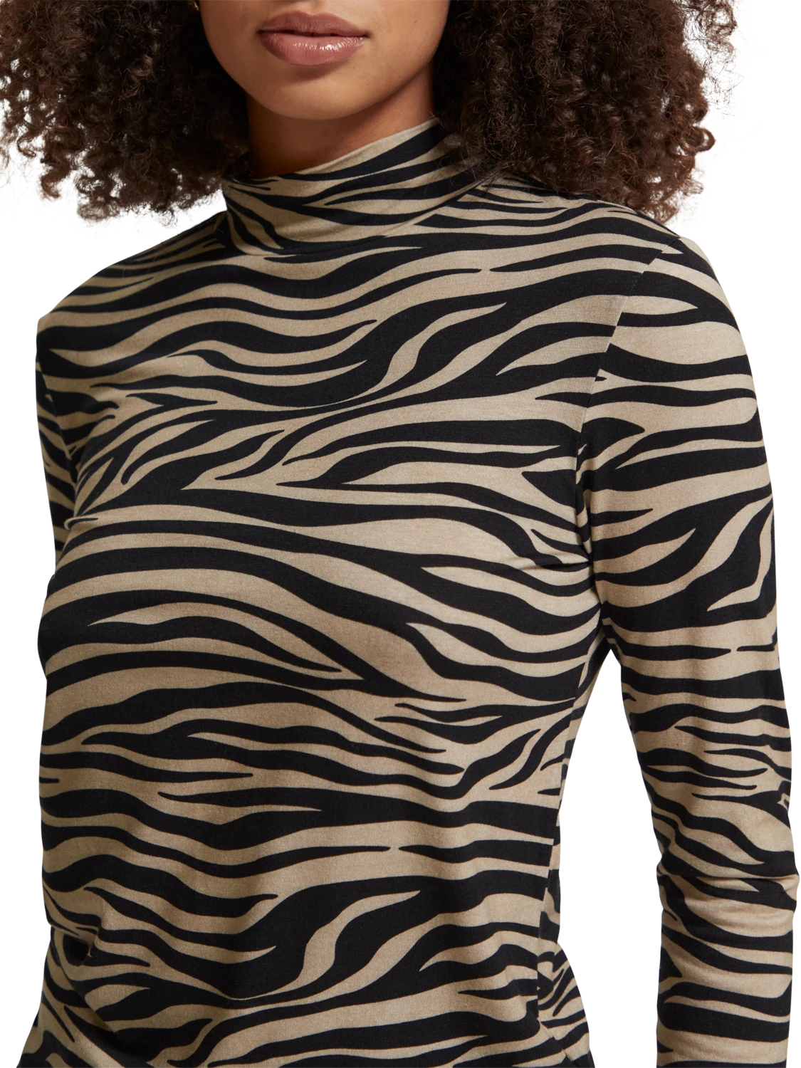 Scotch & Soda All Over Printed Long Sleeved T-Shirt 5 Scotch & Soda All Over Printed Long Sleeved T-Shirt - Image 3