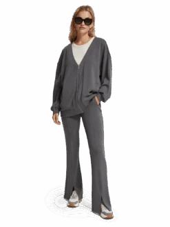 Scotch & Soda Oversized Jersey Bomber Jacket -Scotch & Soda 176297 0723 MDL FNT 2f28ac7e fc10 4a73 ad28 cef976377661