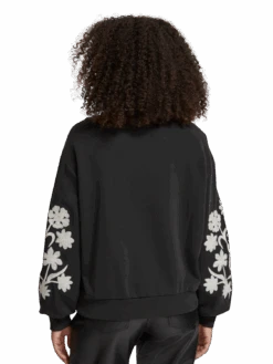 Scotch & Soda Embroidered Sleeve Sweatshirt -Scotch & Soda 176300 6647 MDL BCK d2d49542 5491 4263 88e0 f70fde66a754