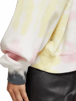 Scotch & Soda Boyfriend Fit Tie Dye Sweatshirt 12 Scotch & Soda Boyfriend Fit Tie Dye Sweatshirt -Scotch & Soda 176301 7127 MDL DTL1 848c078f c782 4a16 a0bb 72d46b82d1ee