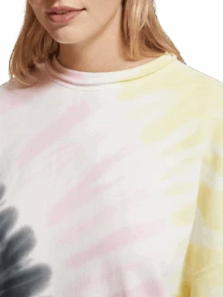 Scotch & Soda Boyfriend Fit Tie Dye Sweatshirt 10 Scotch & Soda Boyfriend Fit Tie Dye Sweatshirt -Scotch & Soda 176301 7127 MDL DTL2 dafcd92d 4363 497d bcd9 4c49f883d2b3