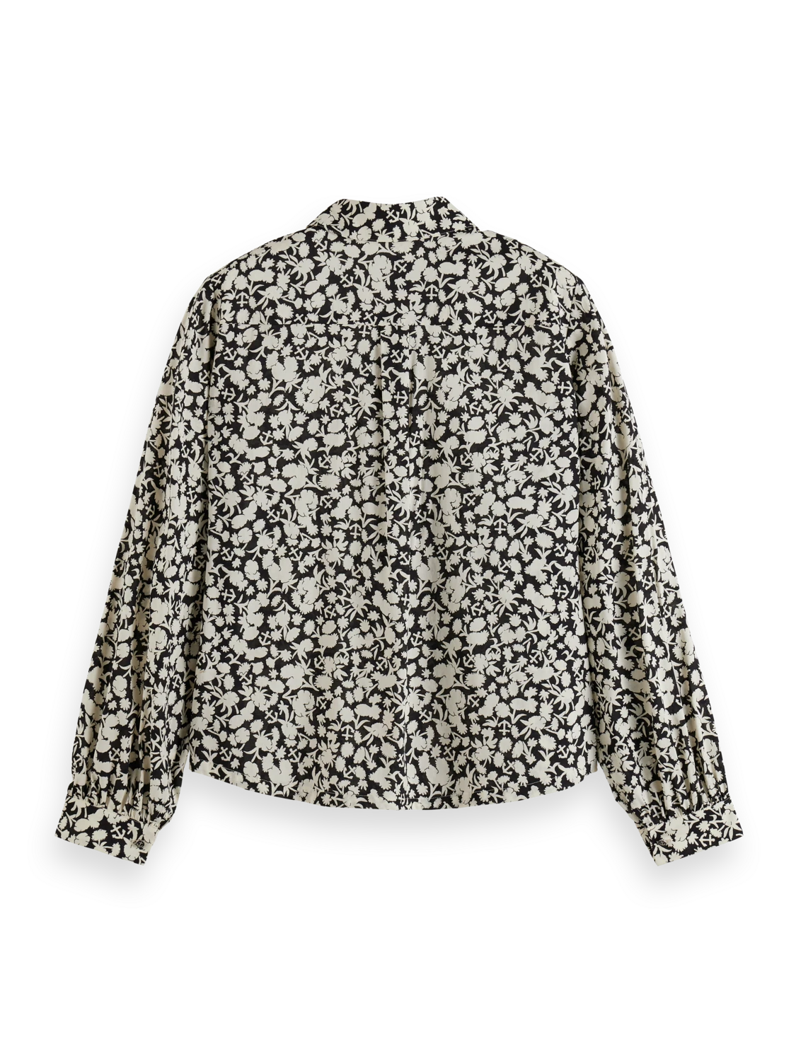 Scotch & Soda Printed Balloon Sleeve Shirt 8 Scotch & Soda Printed Balloon Sleeve Shirt - Image 6