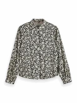 Scotch & Soda Printed Balloon Sleeve Shirt 14 Scotch & Soda Printed Balloon Sleeve Shirt -Scotch & Soda 176318 6914 FNT 99542122 137a 42b4 b410 f44639a1d944