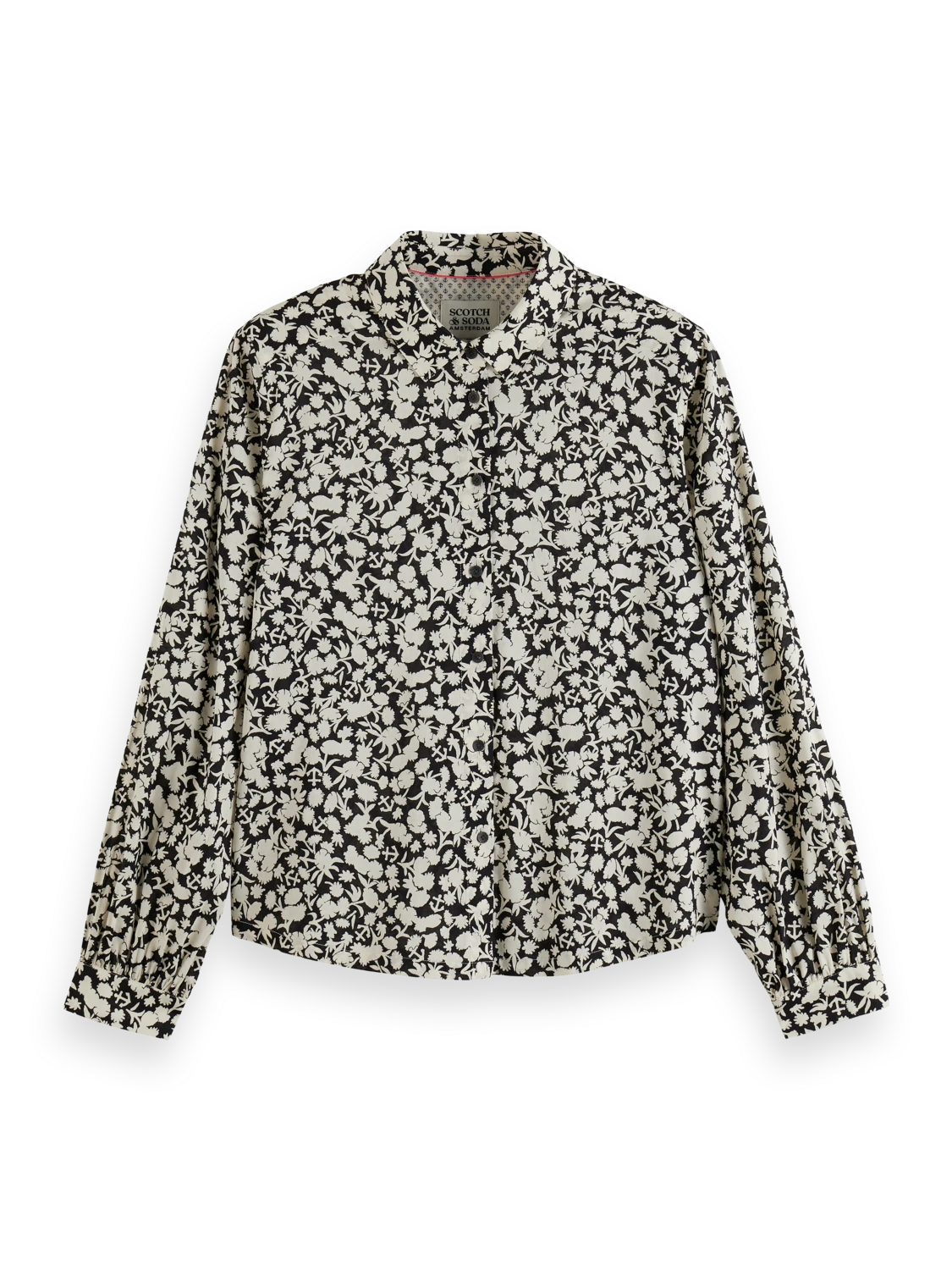 Scotch & Soda Printed Balloon Sleeve Shirt 7 Scotch & Soda Printed Balloon Sleeve Shirt - Image 5