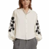 Scotch & Soda Floral Embroidered Sleeve Top -Scotch & Soda 176332 6643 MDL CRP ccfe6cd2 bb72 4bc4 ad06 76f217af2d87