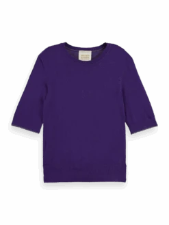 Scotch & Soda Short Sleeve Pullover -Scotch & Soda 176339 1185 FNT 08520d68 5ef0 472d a972 87b90bf916f6