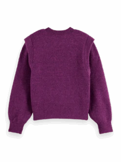 Scotch & Soda Shoulder Detail Pullover -Scotch & Soda 176343 6855 BCK 6231f4c5 e8db 4fa5 a915 a5436a69c4d4
