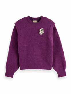 Scotch & Soda Shoulder Detail Pullover -Scotch & Soda 176343 6855 FNT a81fcffe c46a 401d 8a32 10cc0d11f47e