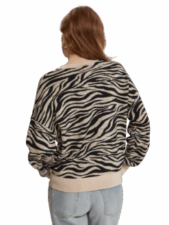 Scotch & Soda Tiger Jacquard Pullover -Scotch & Soda 176347 6432 MDL BCK b6178e96 1a70 45d8 8e4c 68f16c271ecb