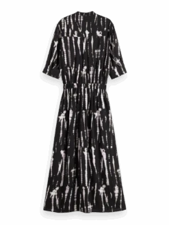 Scotch & Soda Tie Dye Midi Dress -Scotch & Soda 176362 6983 BCK 782fb8c8 ea9a 447c 951e 46c8d12d2e42