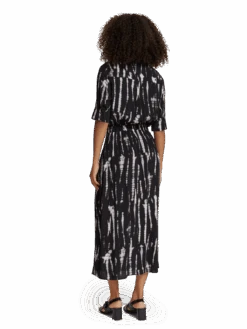 Scotch & Soda Tie Dye Midi Dress -Scotch & Soda 176362 6983 MDL BCK c4ae62c4 12e1 4c75 887a a726fd30dec8