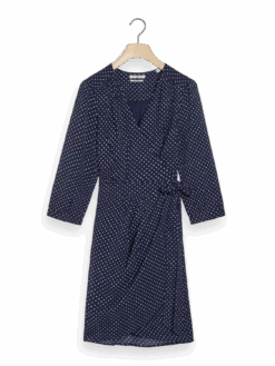 Scotch & Soda Polka Dot Mini Wrap Dress -Scotch & Soda 176364 6989 FNT 6ef97a82 a0d4 4a1f aae1 1fd2ff864b28
